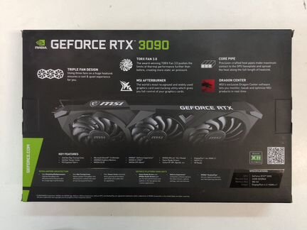 RTX 3090 MSI Ventus OC 24Gb