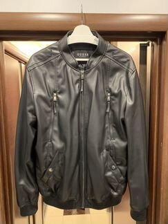Кожаная куртка Guess