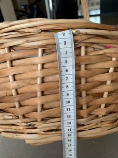 Корзинка плетёная большая