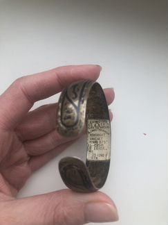 Браслет Кубачи серебро СССР