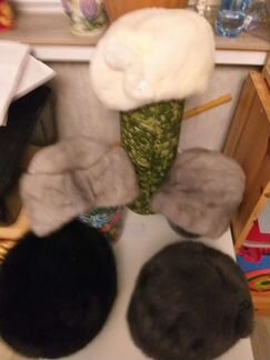 Ж шапки норка 57-59