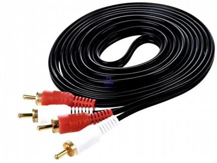 Межблочник Airpulse 2 RCA to 2 RCA audio cable new