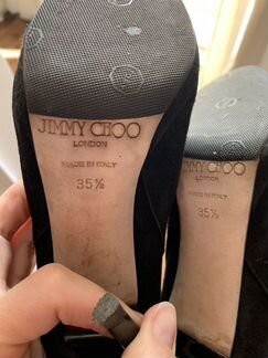Ботфорты jimmy choo