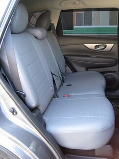 Модельные чехлы Ниссан Икстрейл Т32 из экокожи