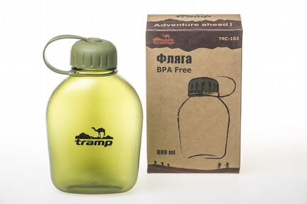 Фляга походная Tramp BPA Free 800 мл TRC-103