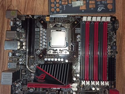 Asus ROG Rampage III Gene, i7 930, lga 1366