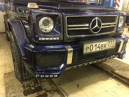 Mercedes g63 без бампера