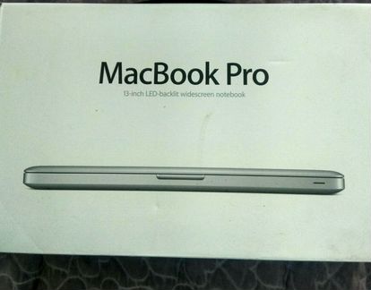 Коробка от Apple MacBook Pro