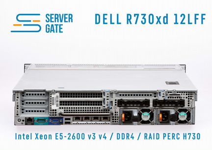 Dell R730xd 12LFF 2x E5-2667V3 384 GB