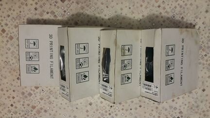 Филамент PLA 3мм для 3D-принтера синий и зелёный