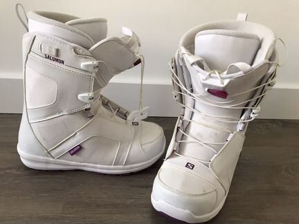 Ботинки сноубордические salomon scarlet