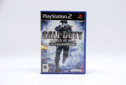 Call of Duty World AT War Final Fronts для PS2