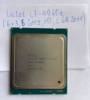 Процессор Intel i7-4960X (6x 3,6GHz, HT, LGA2011)