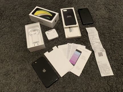 iPhone SE 2020 (рст, чек, куплен 10.2020)