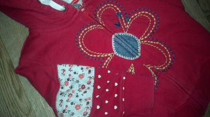 Куртка-толстовка Next демисезон, р.80-86