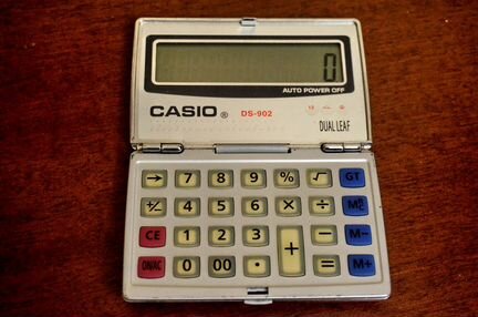 Калькулятор электронный Casio раритет редкий