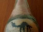 Бутылка с рисунком из цветного песка (Тунис)
