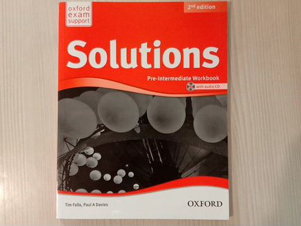 Solutions Pre-Intermediate.2nd edition.Рабочая тет