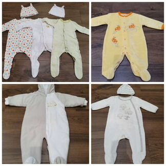 Комбинезоны Mothercare, Marks &Spencer 56, 62-68