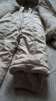 Теплый зимний комплект на рост 74