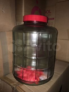 Бутыли с гидрозатвором стекляные от9 до 22 литров