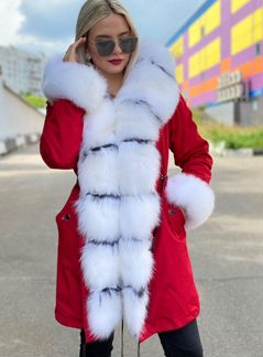 Парка с мехом