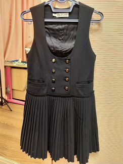 Сарафан школьный Duwali синий