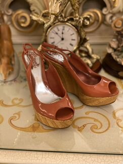 Туфли на пробке Gucci
