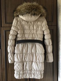 Пуховик с капюшоном (мех отстёгивается), р-р L