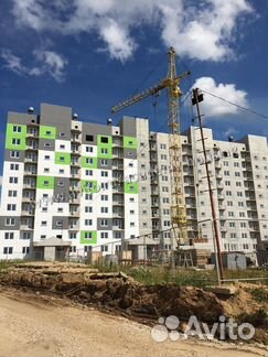 2-к квартира, 65.5 м², 6/10 эт.