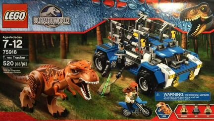 Lego 75918 T-REX tracker(охота на ти-рекса)