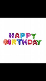 Шары, топпер на торт, соломки