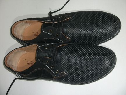 Ботинки летние новые подкладка - кожа