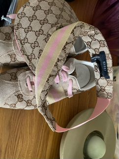 Gucci кеды и кепка