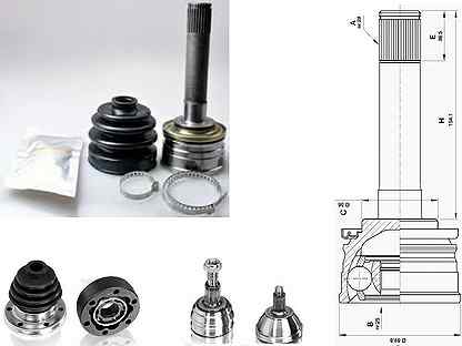 56 27 3. Febest 1210acca44 шрус внешний. Febest шрус наружный 30x78x36. шрус ниссан серена 27. шрус наружный тойота виндом 30.