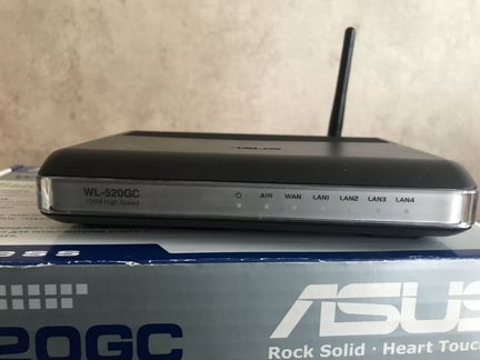 WI-FI роутер asus WL-520GC