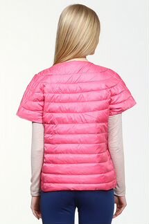 Новый двухсторонний пуховик/жилет