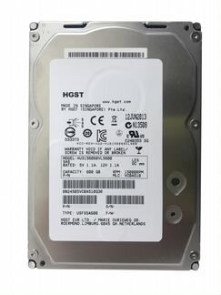 Новые HDD Hitachi 600 Gb 15K SAS HUS156060VLS600