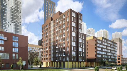 2-к квартира, 66.4 м², 44/51 эт.