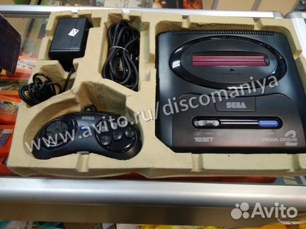 Sega Mega Drive 2 Pal идеал (оригинал)