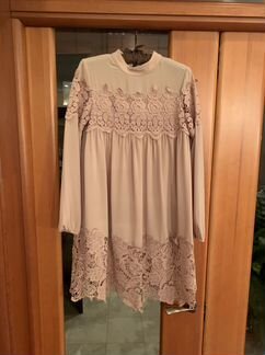 Платье бежевое fashion union