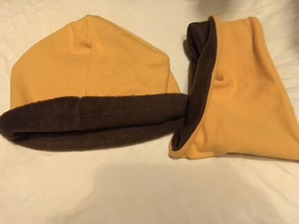 Комплект шапка, шарф