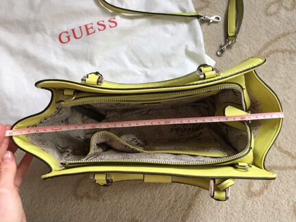 Сумка Guess new лимонная, Италия