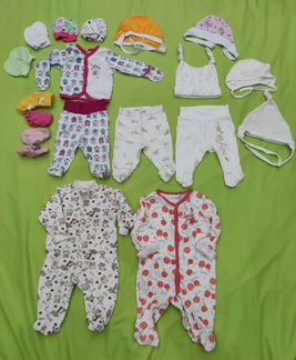 Одежда для девочки 56-74 пакетом