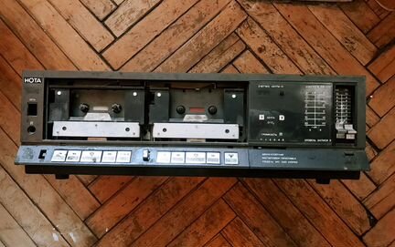 Магнитофон кассетный нота