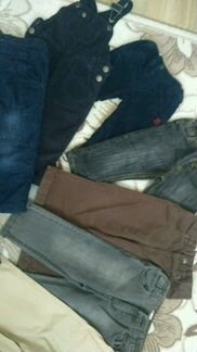 Джинсы,брюки пакет 14 пар (есть утепленные)