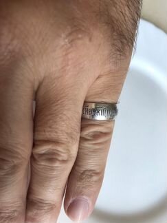 Серебряные кольца с иисусовой молитвой