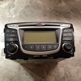 Магнитола штатная Hyundai Solaris 2011-2017