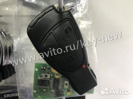 Ключ mercedes пластиковая рыбка w210