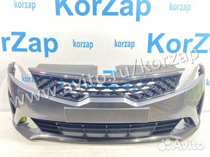 Бампер передний рестайлинг в сборе Kia Rio 4 FB